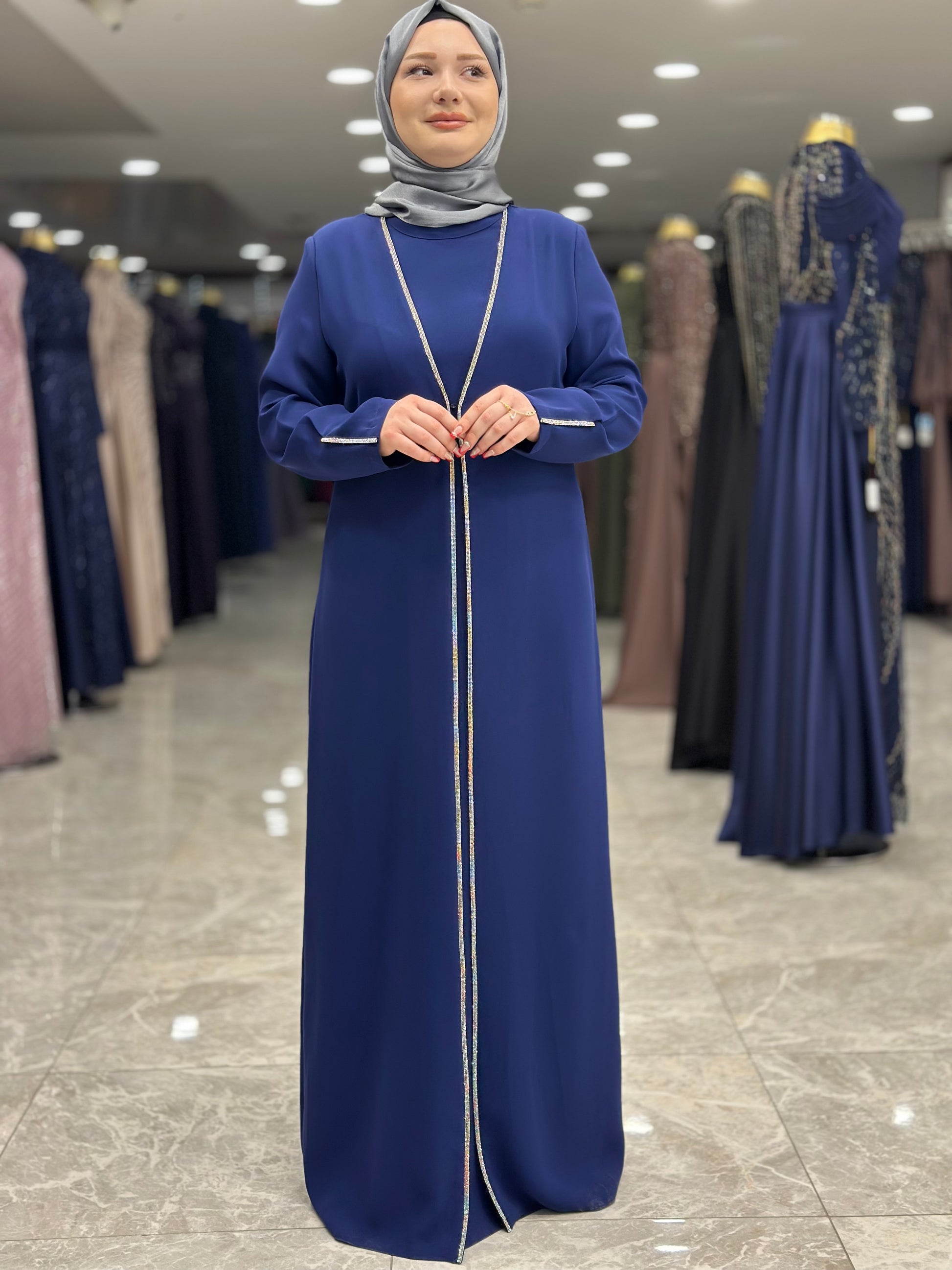 juki 5532 abaya sahte takim indigo (3)