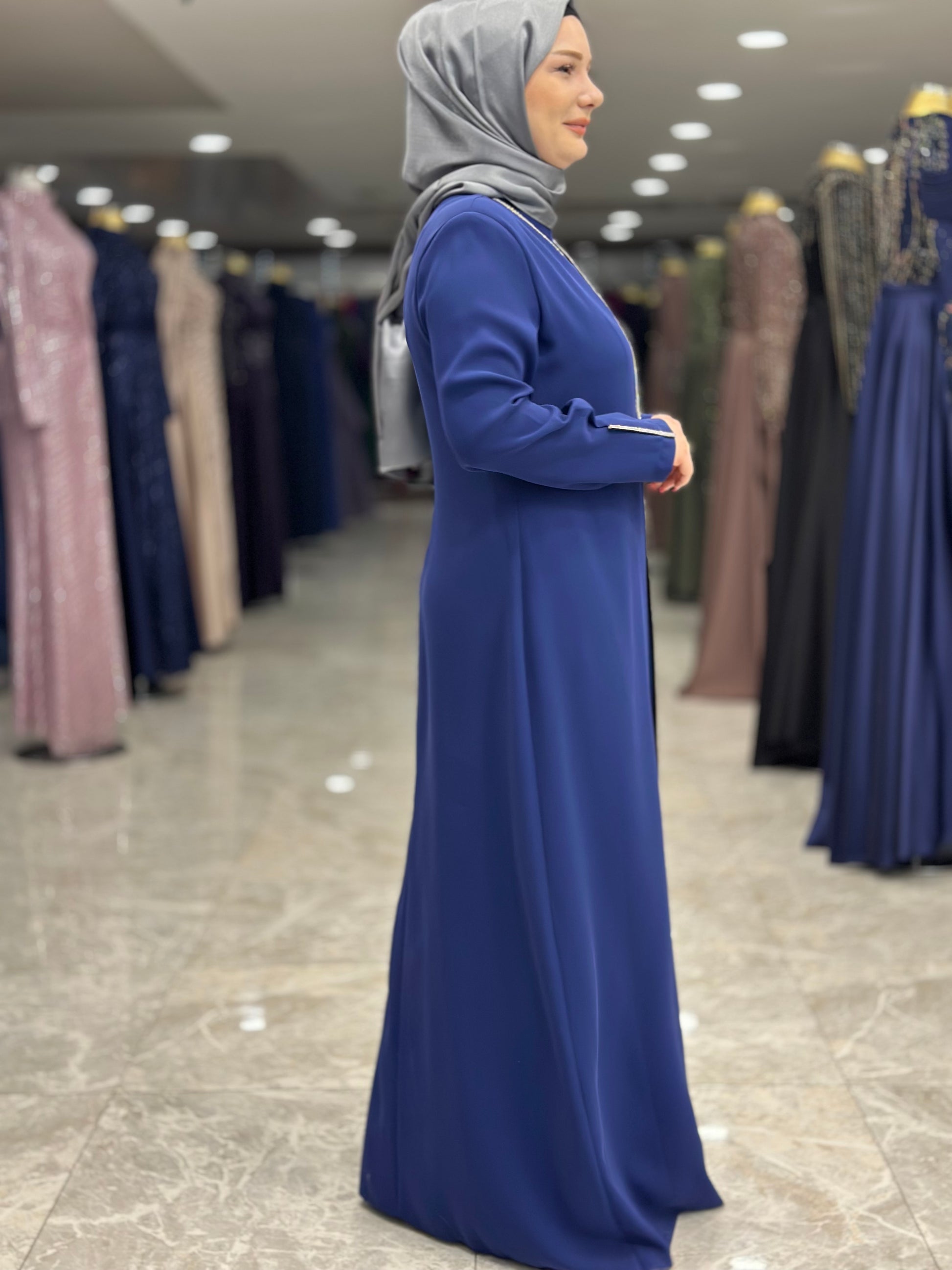 juki 5532 abaya sahte takim indigo (4)