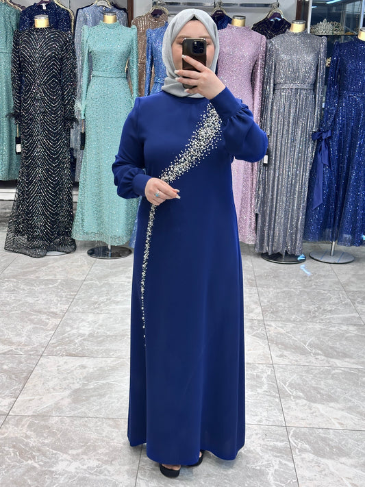 juki 5725 boncuk islemeli elbise saks (1)