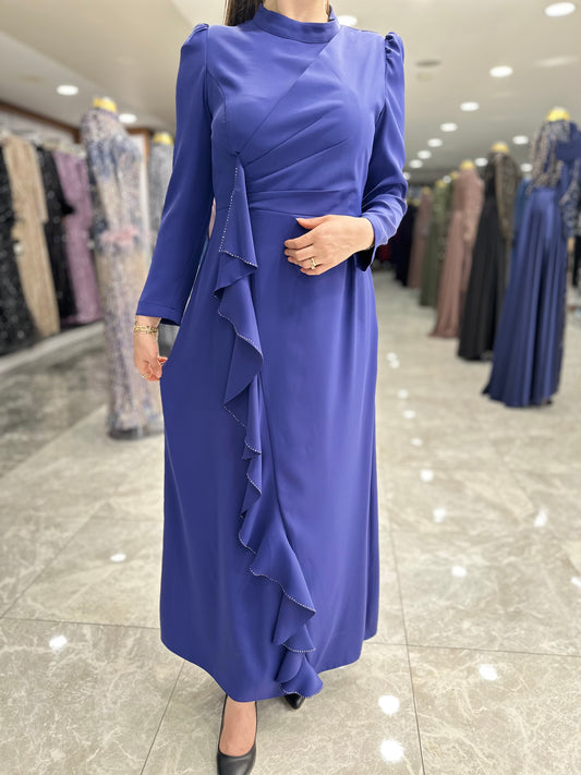 juki 5812 saten elbise lila (2)