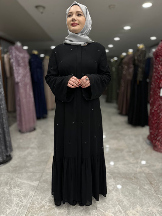 musab 2405 tasli asratli sifon ferace  siyah (1)